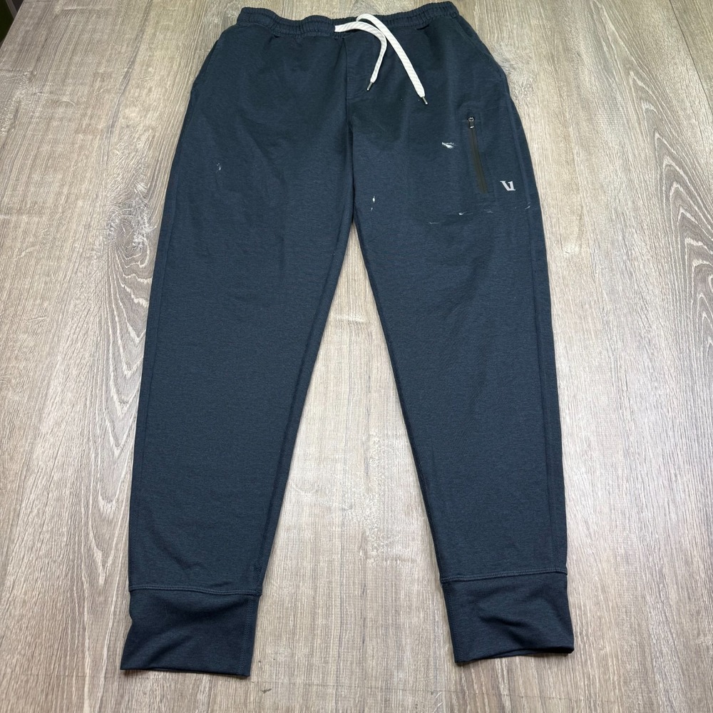 Vuori Mens Blue 4-Way Stretch Comfort Stretch Performance Jogger Pants Size M